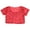 Red, variant on Fozruso Girls Glitter Sequin Crop Top Short Sleeve Shirt For Stage Performance Singing Dancing And Show Elastic Tee Casual Tee,Sizes 3-8 Years Silver
