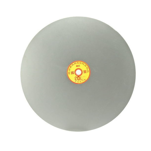 Disco de lijado plano recubierto de diamante de 250 mm (10 pulgadas) con grano 2000