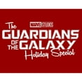 thumbnail image 2 of Men's Guardians of the Galaxy Holiday Special White Logo Graphic Tee Red Large, 2 of 5