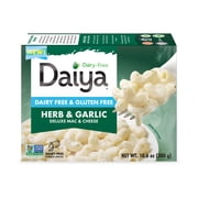 Daiya Dairy Free Gluten Free Herb and Garlic Deluxe Mac & Cheese, Vegan, 10.6 oz (Shelf Stable)
