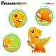 thumbnail image 5 of Magnet Tiles, bloques de construcción PicassoTiles, 8 figuras de dinosaurios, 5 of 7