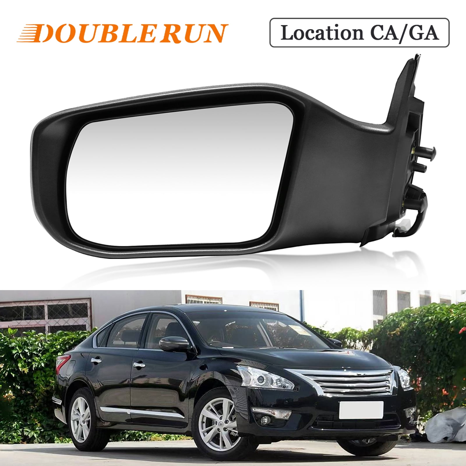 Side Mirror Fit for 2013-2018 Nissan Altima Accessories Driver Side Mirror Power Glass
