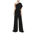 thumbnail image 1 of Yuyuzo Jumpsuits for Women Elegant Rompers Ruffle Sleeve Elastic Waisted Pants 1 Piece Outfit, 1 of 4