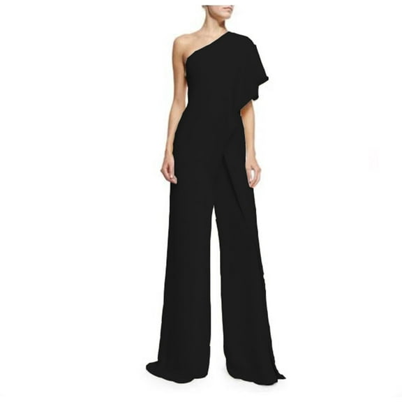 Fashion Jumpsuits for Women Dressy Plus Size Soloid Color Romper Casual Sleeveless Jumpsuit Pants