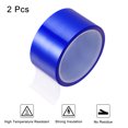 thumbnail image 3 of Uxcell 2 Rolls Heat Tape High Temperature Heat Resistant Tape 50mmx33m(108ft) Sublimation Thermal Tape Blue, 3 of 5