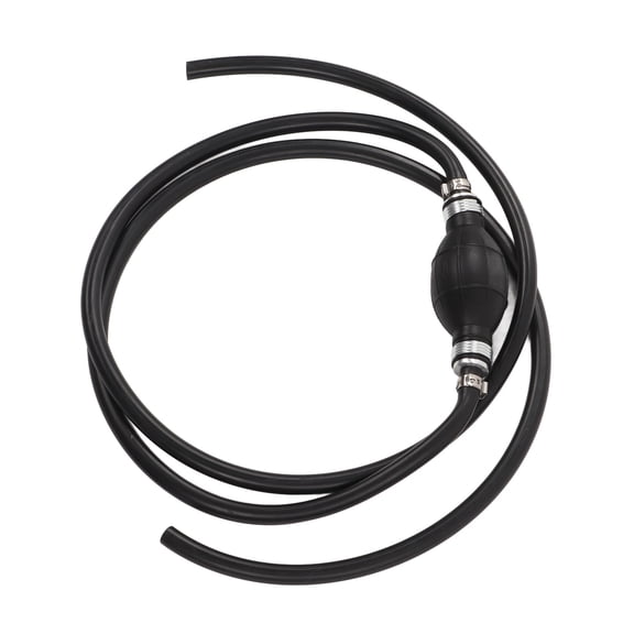 Universal 6.89ft Marine Fuel Line Hose Assembly with Primer Bulb 8mm 5/16 Inch Premium Rubber Fuel Transfer Hose Line for Outboard Motor RV Caravan Boat Yacht Hose Repair