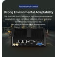 thumbnail image 3 of Mini PC industrial sin ventilador Intel J1900 de cuatro núcleos, 2 Gigabit Ethernet, 4 USB, WIFI, Windows 10, 3 of 4