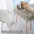 thumbnail image 4 of TWINNIS Super Soft Shaggy Faux fur Area Carpet for Home Decor,3'x5',Beige, 4 of 7