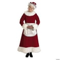thumbnail image 2 of Halco Women's Mrs. Claus Velvet Dress Costume - Size Medium, 2 of 4
