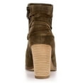 thumbnail image 5 of Michael By Michael Shannon Kelsey High Heel Ankle Bootie Shoes, Olive, US 10, 5 of 7