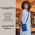 thumbnail image 2 of Bandolera Baggallini Securtex® Anti-Theft Midnight Blossom, 2 of 6