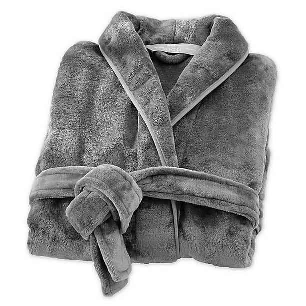 Brookstone nap Small/Medium Bathrobe in Dark Grey