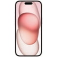 thumbnail image 4 of Restored Apple iPhone 15 256GB Pink Fully Unlocked Bundle with Bluetooth Headphones, Screen Protector, & Wall Charger (Refurbished), 4 of 6