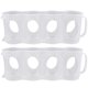 thumbnail image 1 of FELTECHELECTR Organizador de latas de refresco de 4 secciones, 2 unidades, tipo tirador manual, para refrigerador, caja de almacenamiento de plástico (transparente), 1 of 6
