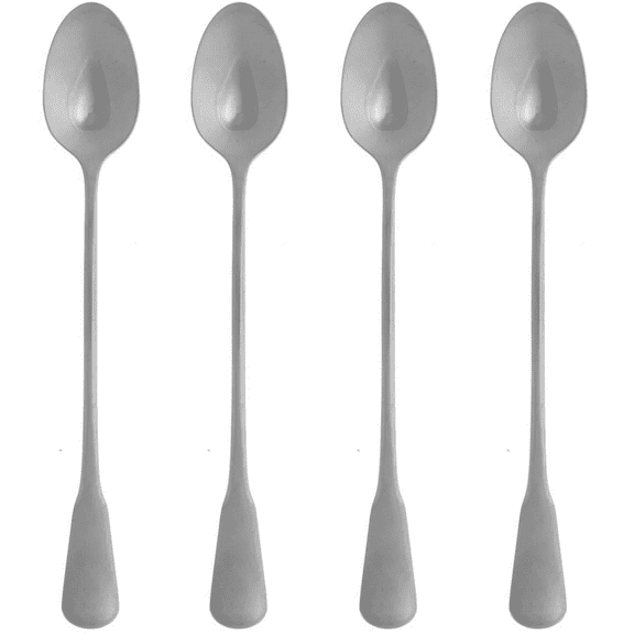 Oneida Colonial Boston 18/8 Stainless Steel Iced Beverage Spoon (Set of Four)