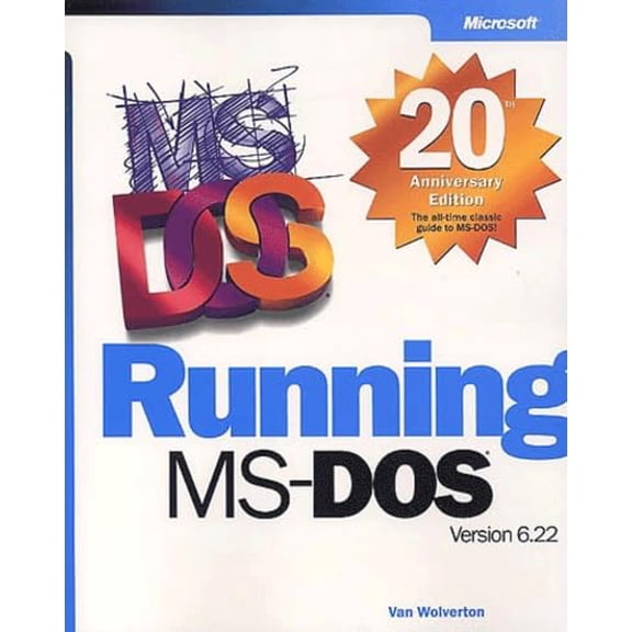 Pre-Owned Running MS-DOS 20th Anniversary Edition (Paperback) 0735618127 9780735618121