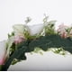 thumbnail image 4 of Corona de flores nupciales Corona floral Diadema Corona para el cabello Guirnalda para el cabello Flor Halo Tocado floral Boho con cinta Fiesta de bodas Blanco, 4 of 5