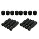 thumbnail image 2 of Paquete de 16 octogonales premium y tapas de seguridad para los extremos, accesorios negros para niños, 2 of 9