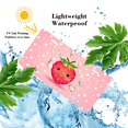thumbnail image 4 of 1 Pcs 2D Flat License Plate Covers & Frames, A cute strawberry For Decorative Front, Waterproof For Decoration Aluminum License Plate Covers & Frames Cover For Men Women, 12" X 6", 4 of 7
