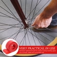 thumbnail image 3 of OULII Bike Rim Strips Bicycle Tire Pad Red PVC Extend Tire Life 1Pcs, 3 of 8