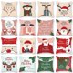 thumbnail image 2 of Funda de cojín de Feliz Navidad para decoración del hogar, adornos navideños de Papá Noel y alce, Año Nuevo 2022, 2023, 2 of 4