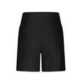 thumbnail image 5 of BLVB Bermuda Shorts for Women Fashion Straight Leg High Waisted Knee Length Chino Shorts with Pockets Summer Vacation Outfits, 5 of 7