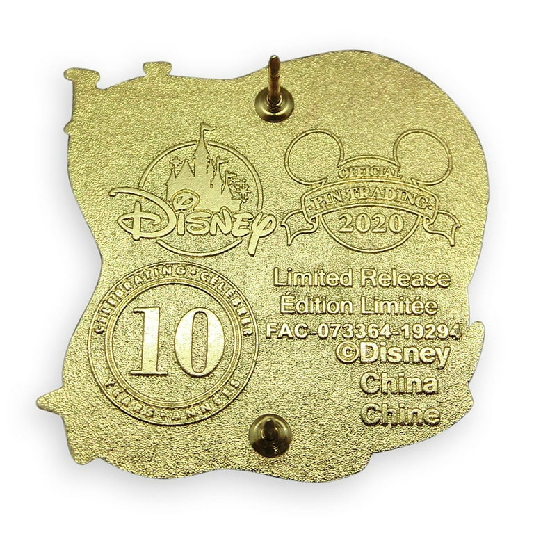 【新品】1周年&10th Anniversary PINS COLLECTION Collection of (10) WDW Anniversary Pins - ID