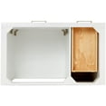thumbnail image 5 of Ariel H037srcw2ovo Bristol 37" Free Standing Single Oval Basin Vanity Set - White, 5 of 7