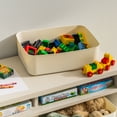 thumbnail image 6 of IRIS Medium Plastic Storage Organizer Basket, Off-White, 6 of 9