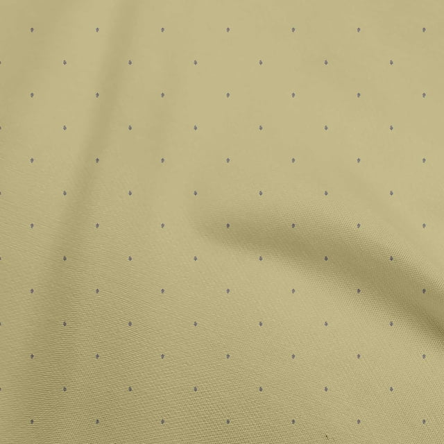 oneOone Rayon Olive Green Fabric Abstract Small Leaf Sewing Craft Projects Fabric Prints By Yard 56 Inch Wide