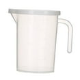 thumbnail image 3 of OUSITAID 500/1000ML Measuring Cup with Lid Kitchen Scales Measure Cup Measuring Tools - Clear  500ml, 3 of 9