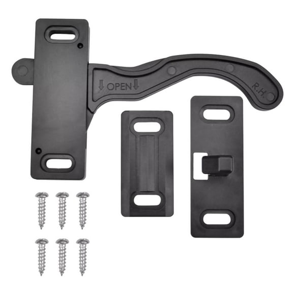 RV Screen Door latches Right Hand, Replacement Handle for RV, Camper, Trailer, Motorhome, Travel Trailer Accessories Door Hardware