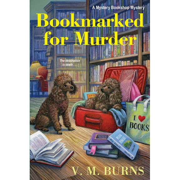 Mystery Bookshop Bookmarked for Murder, Book 5, (Paperback)