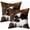 Multi 2, variant on 2 Packs Hidden Zippered Pillowcase Christmas Cowhide Accent Printing 16X16Inch,Decorative Throw Custom Cotton Pillow Case Cushion Cover for Home