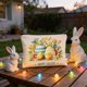 thumbnail image 4 of Bolsa de almacenamiento y organización, bolsa de almacenamiento de Pascua, bolsa de aseo de viaje con cadena antideslizante, bolsa de almacenamiento de cosméticos, bolsa de lavado portátil adecuada p, 4 of 6