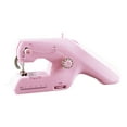 thumbnail image 2 of Household Ergonomic Desktop Mini Handheld Double Thread Beginner Travel Tool Portable Needlework Electric Sewing Machine, 2 of 5