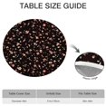 thumbnail image 6 of Pioneer Flower Floral Print Pattern Round Fitted Tablecloth with Elastic Edge,Dining Table Cover Waterproof,Outdoor Round Tablecloth for Camping,Dining,Indoor and Outdoor, 6 of 7