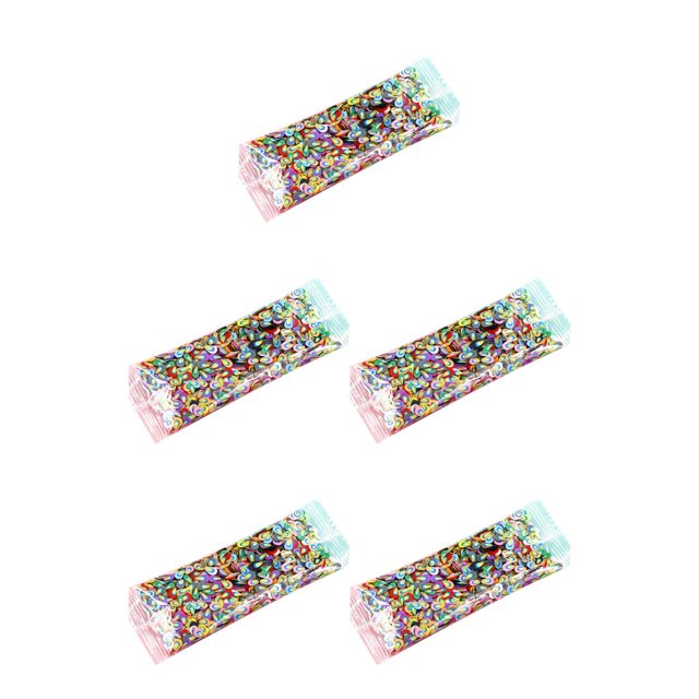 Minnieouse Pack of 1000 Polymer Clay Nail DIY Household Slice Art Nails Ornament Stickers Supplies for Professional Beginner Type2 NO2