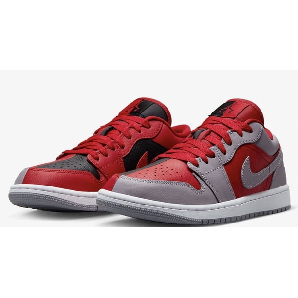 Ni - ke Women's Air Jordan 1 Retro Low - Split Alternate Gym Red Grey - DR0502-600