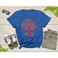 thumbnail image 5 of Cool Colorful Multicolor Single Tree Roots Leaves Nature T-Shirt Graphic Design Tree Lover Gift for Men Women Boys Girls Teens Tshirt, 5 of 8