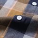 thumbnail image 4 of MHFRRA Camisa con Capucha A Cuadros, Chaqueta, Top Informal de Manga Larga, Ropa de Calle de Moda para Otoño, Jersey Cómodo Marrón, 4 of 8