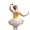 Yellow + Skirt, variant on LYMAYTER Toddler Ballerina Set Girls Short Sleeve Dance Ballet Leotards Skirt Combo Suit 3Y-11Y