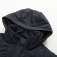 thumbnail image 4 of bossini Ladies Hooded Long Sleeves Jacket Winter Outerwear with Buttoned Side Pockets, XL, 4 of 10