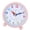 Pink, variant on Multifunctional Learning Colorful Clock Big Display Simple Controls Night Light For Home And Classroom Use