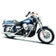 2004 Harley Davidson Dyna Super Plané Moto de Moto de Sport 1/12 Modèle par Maisto – image 3 sur 4