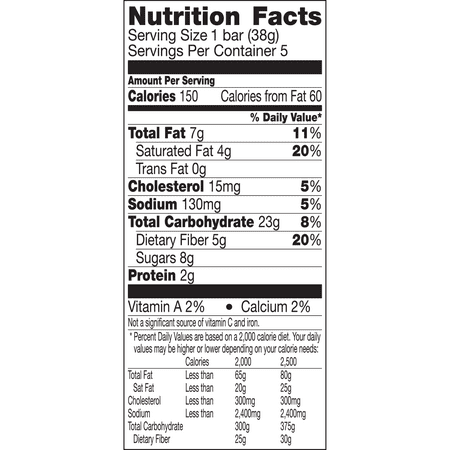 Fiber One Cheesecake Bar, Key Lime, Dessert Bar, 5 Fiber Bars, 6.75 oz