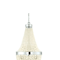 thumbnail image 1 of Lampara De Techo Colgante De Cristal Moderna 6 Luces Estructura Xtellar Plateado, 1 of 3