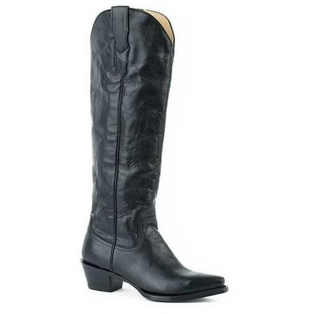 

Women s Stetson Class Boots Snip Toe Handcrafted Black