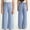 BlueC, variant on Girl's Cowgirl Jeans Heart Print Cute Ripped Baggy Jeans Straight Wide Leg Streetwear Denim Pants Baggy Jeans for Girls Valentines Day Gifts(Dark BlueA,8-9 Years)