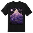 thumbnail image 2 of Plus Size Shirt for Women Black Tops for Women Short Sleeves Shirt for Women Mountain T Shirt Crewneck Shirt for Women XL, 2 of 5